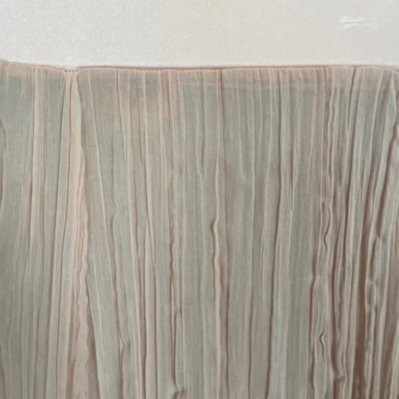 Free People Pink Gauzy Sheer Maxi Skirt with Elastic Waist S - Picture 7 of 10